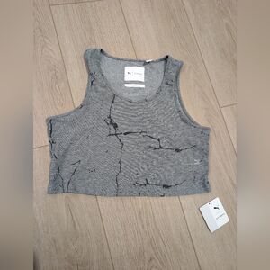 NWT Stampd x Puma graphic Crop Top